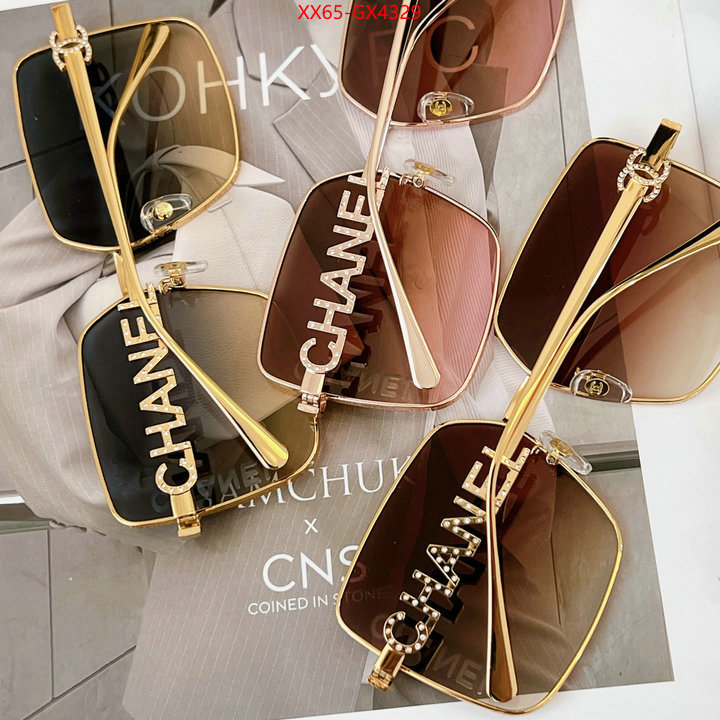 Glasses-Chanel is it ok to buy ID: GX4329 $: 65USD