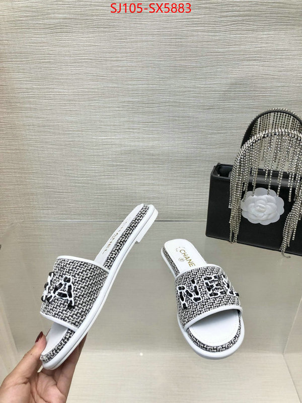 Women Shoes-Chanel buy 2024 replica ID: SX5883 $: 105USD