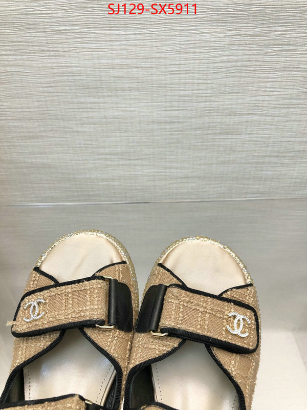 Women Shoes-Chanel replica aaaaa designer ID: SX5911 $: 129USD