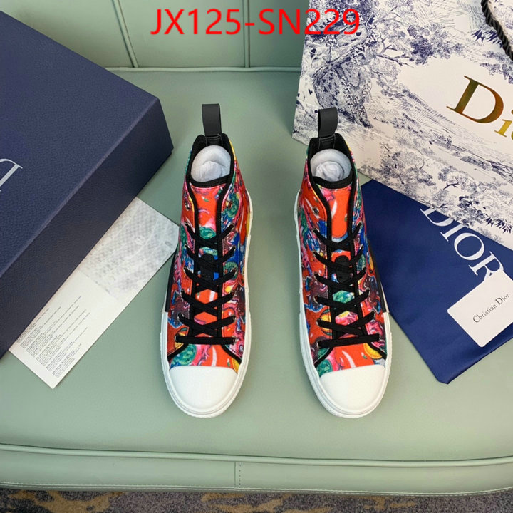 Men shoes-Dior high quality 1:1 replica ID: SN229 $: 125USD