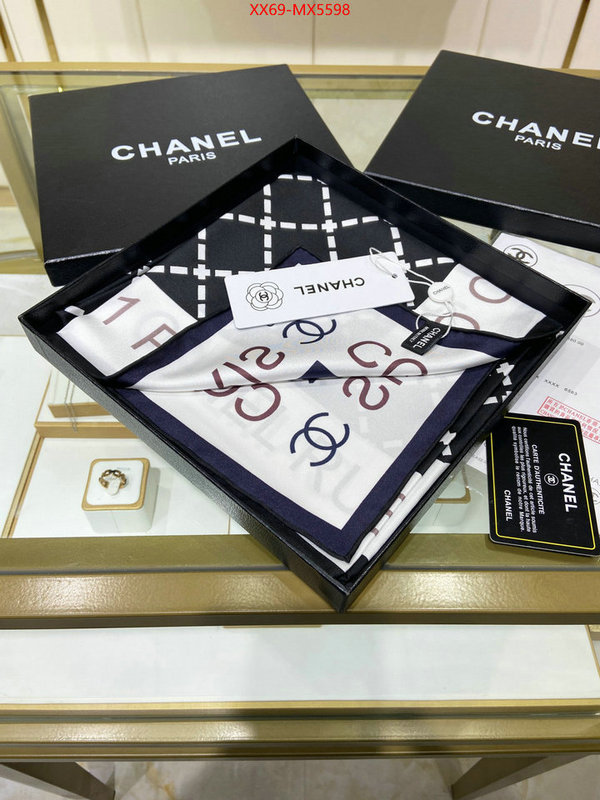 Scarf-Chanel fake high quality ID: MX5598 $: 69USD