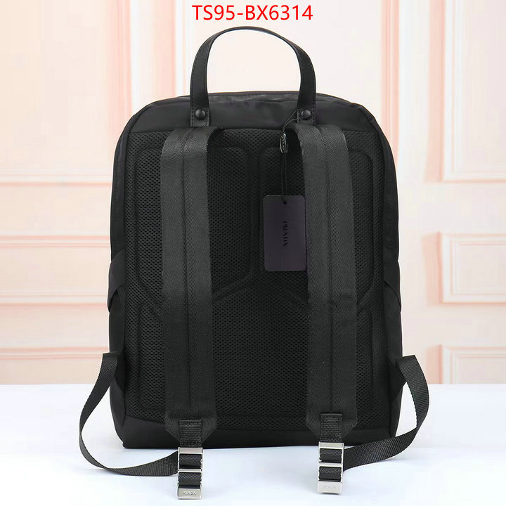 Prada Bags (4A)-Backpack- top grade ID: BX6314 $: 95USD,