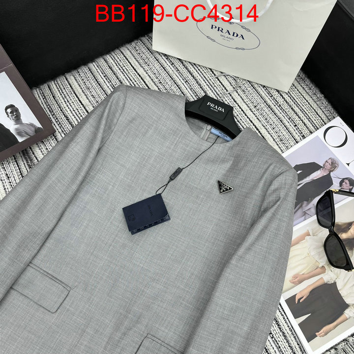 Clothing-Prada replica 1:1 high quality ID: CC4314 $: 119USD