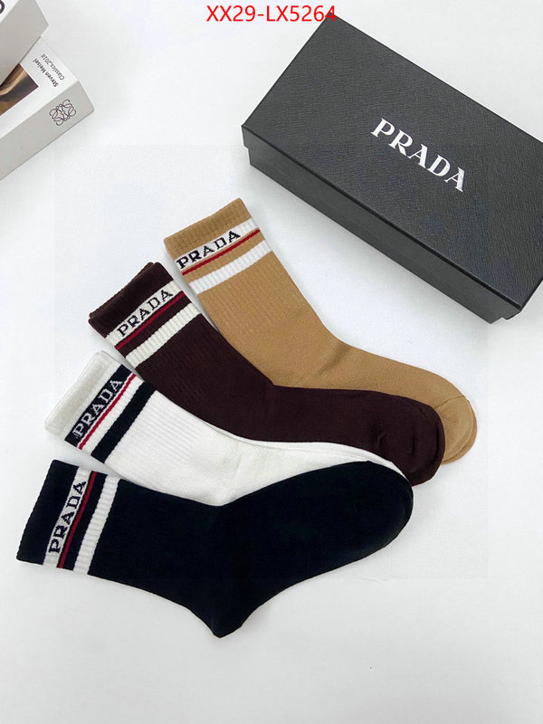 Sock-Prada what 1:1 replica ID: LX5264 $: 29USD