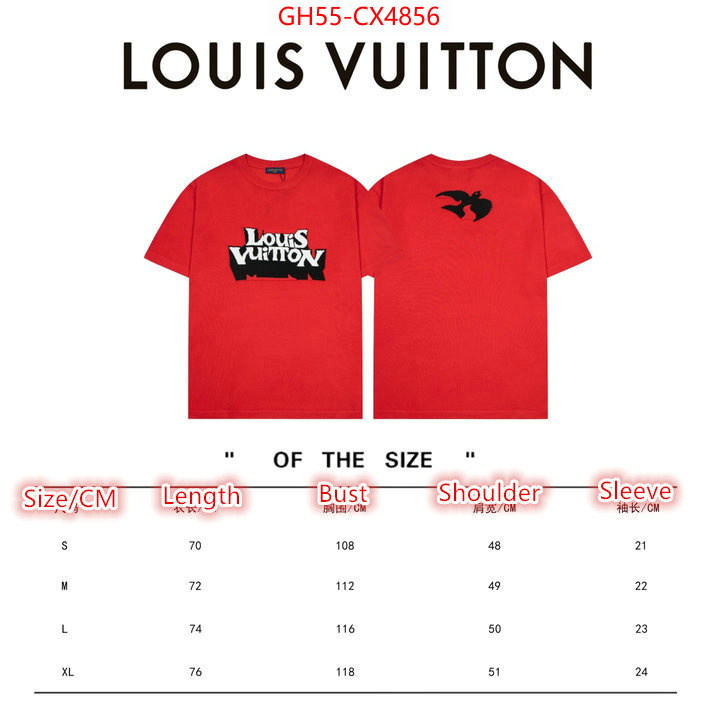 Clothing-LV the top ultimate knockoff ID: CX4856 $: 55USD