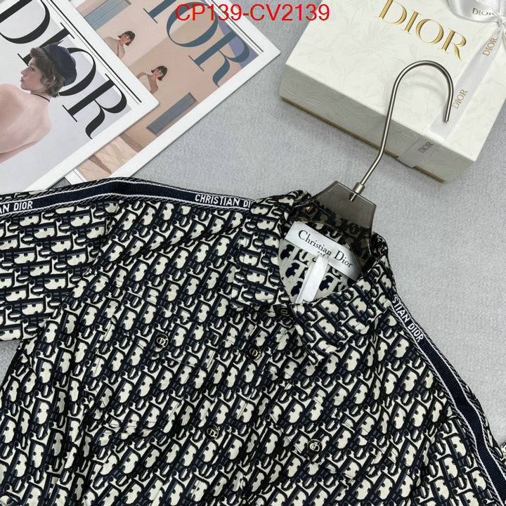 Clothing-Dior customize best quality replica ID: CV2139 $: 139USD