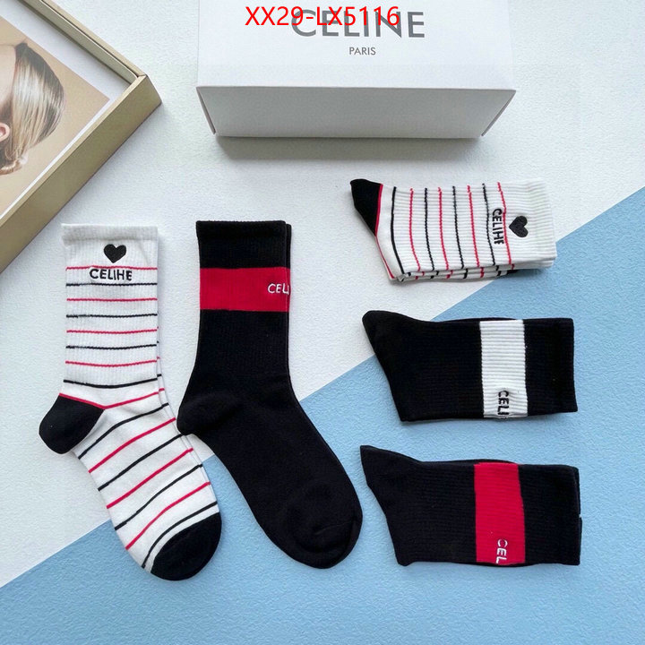 Sock-CELINE customize best quality replica ID: LX5116 $: 29USD