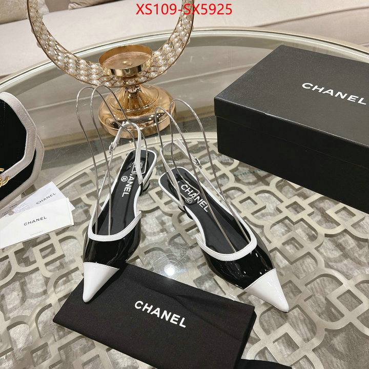 Women Shoes-Chanel luxury shop ID: SX5925 $: 109USD