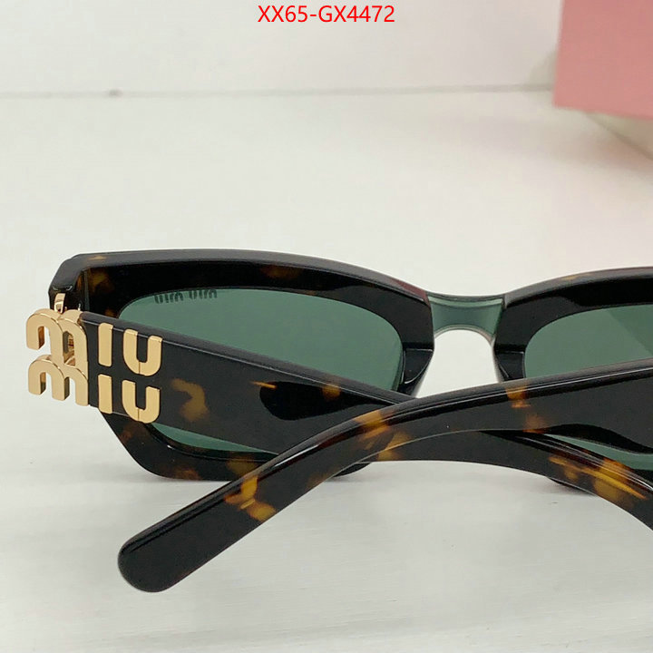 Glasses-Miu Miu high quality designer ID: GX4472 $: 65USD