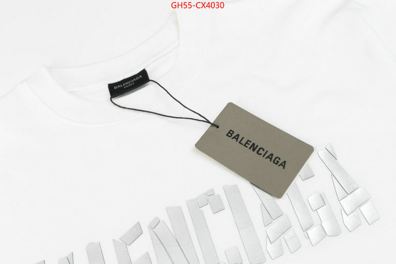 Clothing-Balenciaga 2024 replica wholesale cheap sales online ID: CX4030 $: 55USD