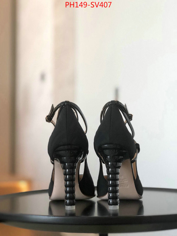 Women Shoes-Fendi shop cheap high quality 1:1 replica ID: SV407 $:149USD