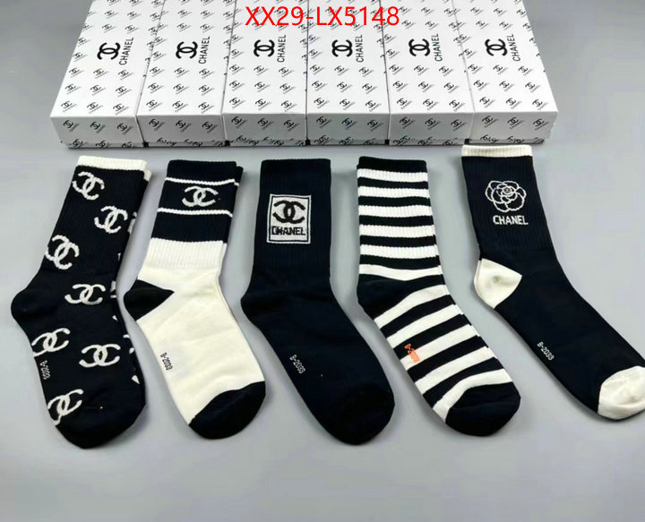 Sock-Chanel where can you buy a replica ID: LX5148 $: 29USD