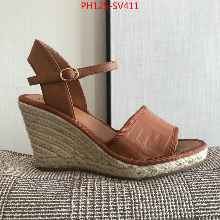 Women Shoes-Fendi best replica quality ID: SV411 $:125USD