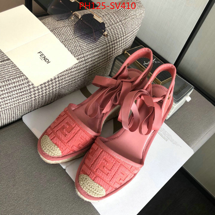 Women Shoes-Fendi top quality replica ID: SV410 $:125USD