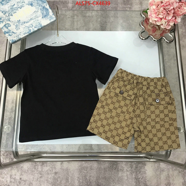 Kids clothing-Gucci luxury cheap replica ID: CX4639 $: 75USD