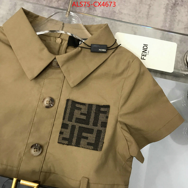 Kids clothing-Fendi replcia cheap from china ID: CX4673 $: 75USD