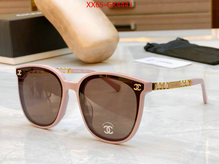 Glasses-Chanel best luxury replica ID: GX4443 $: 65USD