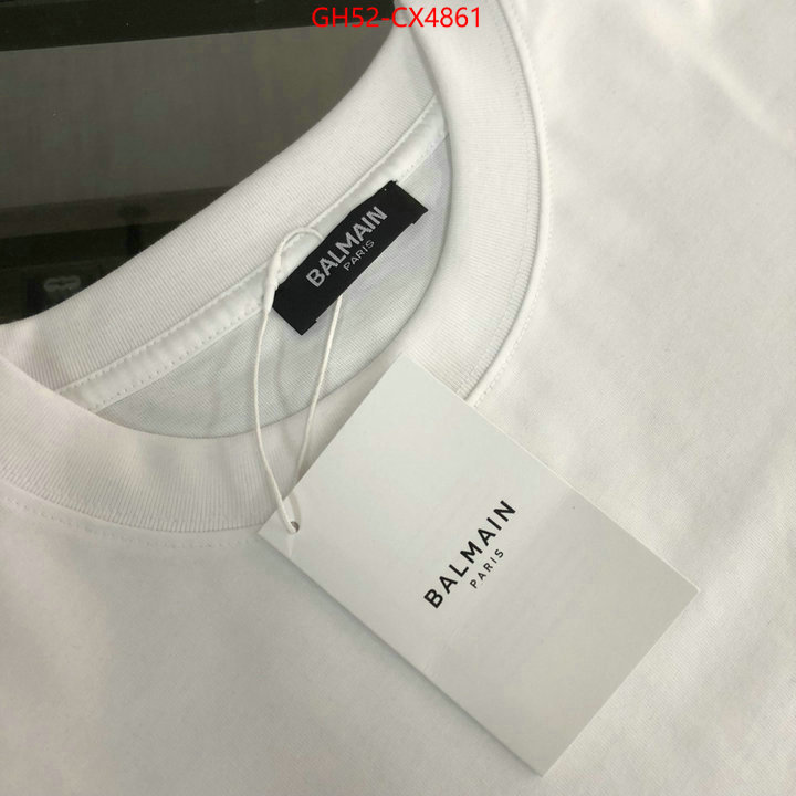 Clothing-Balmain 2024 aaaaa replica 1st copy ID: CX4861 $: 52USD