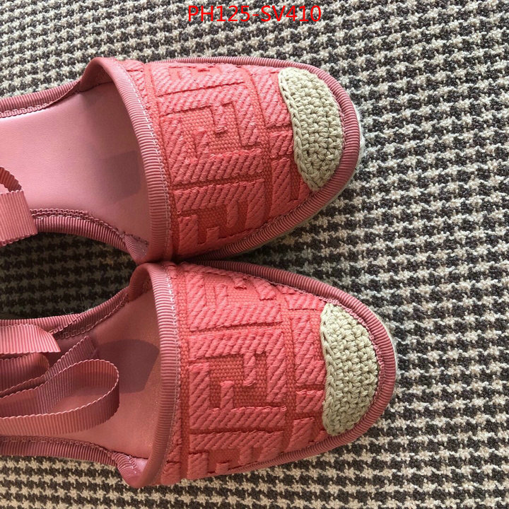 Women Shoes-Fendi top quality replica ID: SV410 $:125USD