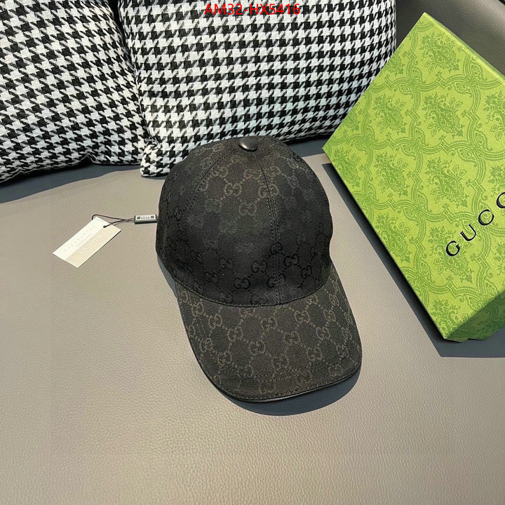 Cap(Hat)-Gucci same as original ID: HX5416 $: 32USD