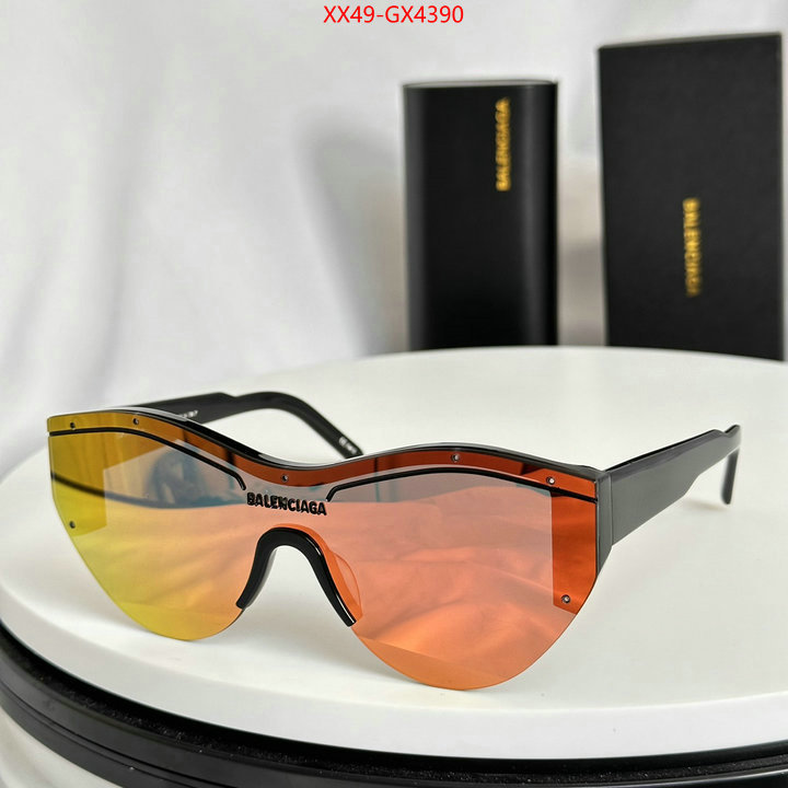 Glasses-Balenciaga top grade ID: GX4390 $: 49USD