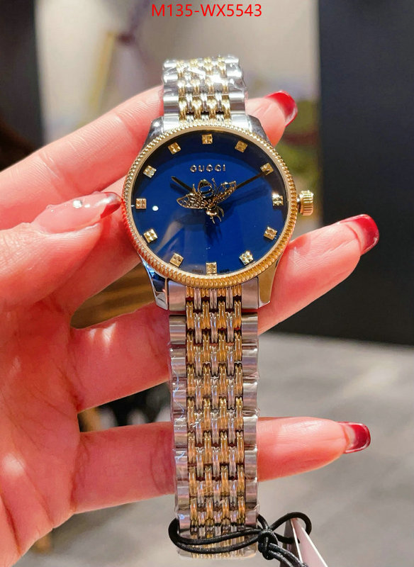 Watch(4A)-Gucci where to buy the best replica ID: WX5543 $: 135USD