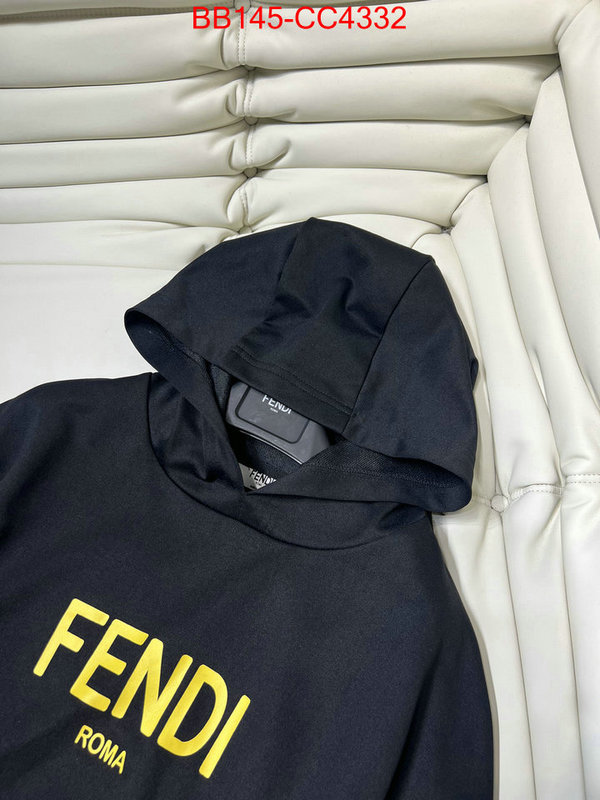 Clothing-Fendi how to start selling replica ID: CC4332 $: 145USD