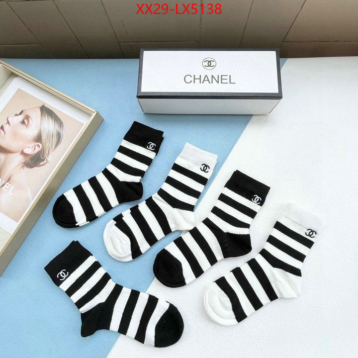 Sock-Chanel store ID: LX5138 $: 29USD