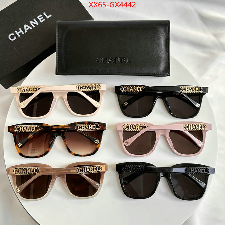 Glasses-Chanel buy 2024 replica ID: GX4442 $: 65USD