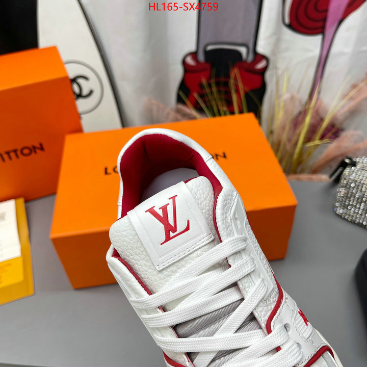 Men Shoes-LV best replica 1:1 ID: SX4759 $: 165USD