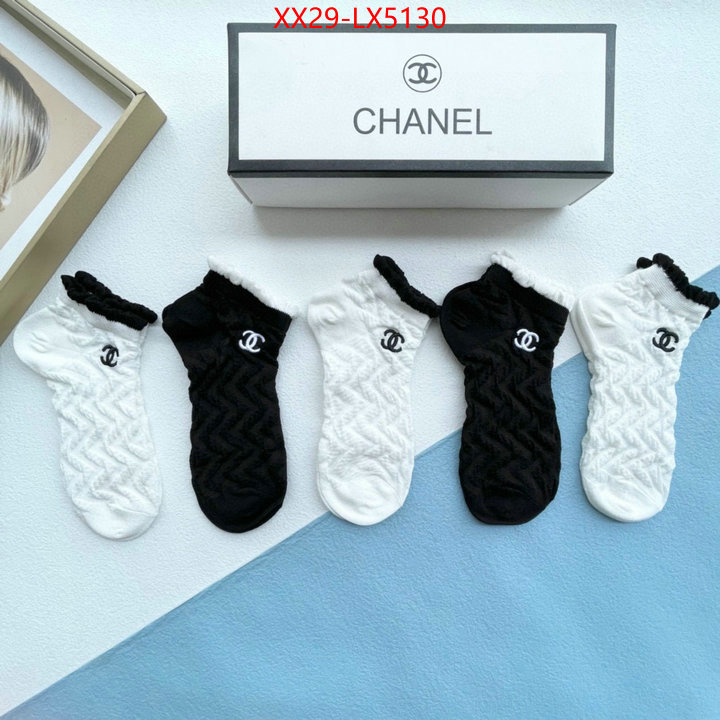 Sock-Chanel 7 star collection ID: LX5130 $: 29USD