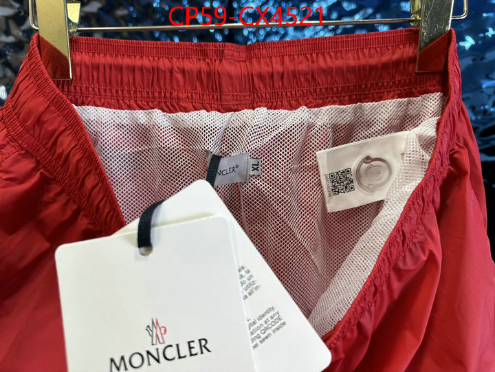 Clothing-Moncler top designer replica ID: CX4521 $: 59USD