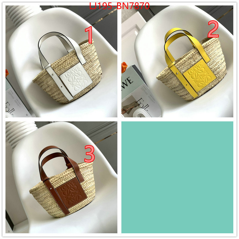 Loewe Bags(TOP)-Handbag- fake aaaaa ID: BN7870 $: 195USD,