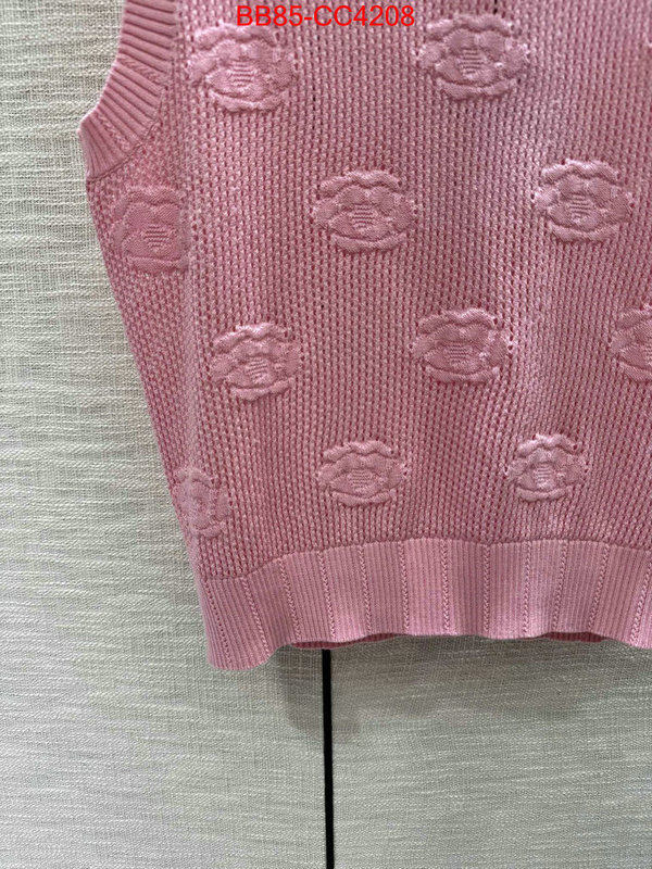 Clothing-Chanel top quality website ID: CC4208 $: 85USD