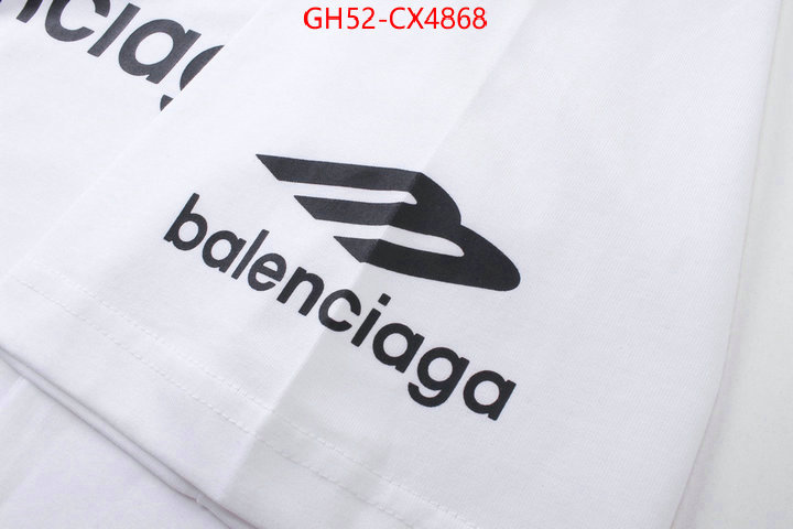 Clothing-Balenciaga replcia cheap ID: CX4868 $: 52USD