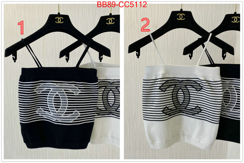 Clothing-Chanel fake ID: CC5112 $: 89USD