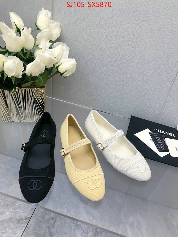 Women Shoes-Chanel shop designer ID: SX5870 $: 105USD