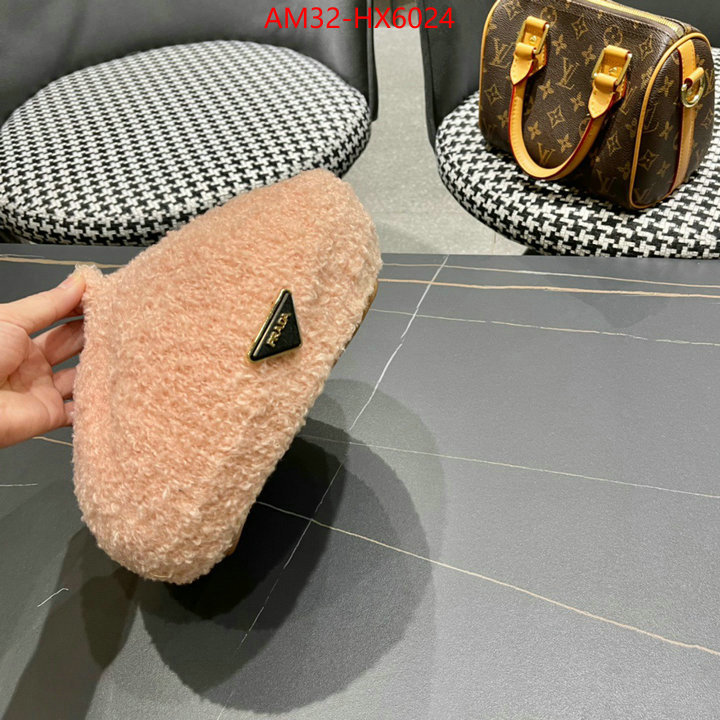 Cap (Hat)-Prada the top ultimate knockoff ID: HX6024 $: 32USD