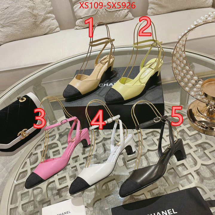 Women Shoes-Chanel luxury shop ID: SX5926 $: 109USD