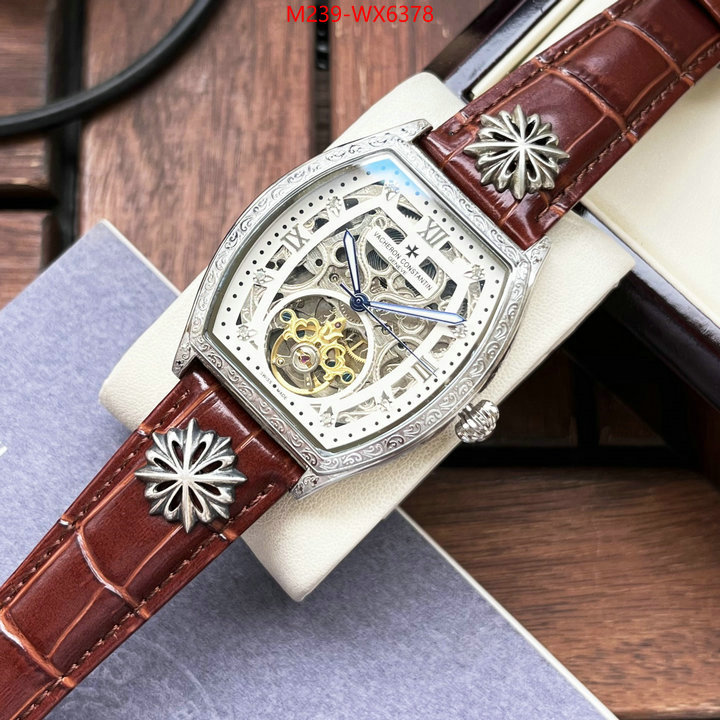 Watch(TOP)-Vacheron Constantin high-end designer ID: WX6378 $: 239USD