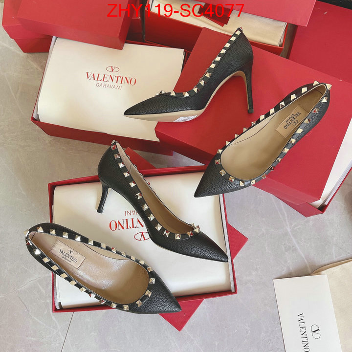 Women Shoes-Valentino top grade ID: SC4077 $: 119USD