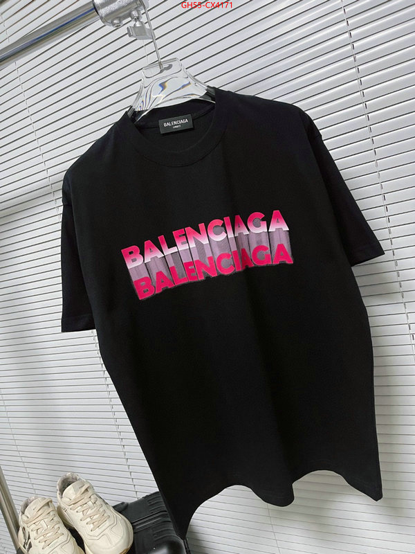 Clothing-Balenciaga the best quality replica ID: CX4171 $: 55USD