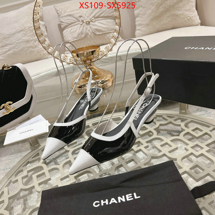 Women Shoes-Chanel luxury shop ID: SX5925 $: 109USD