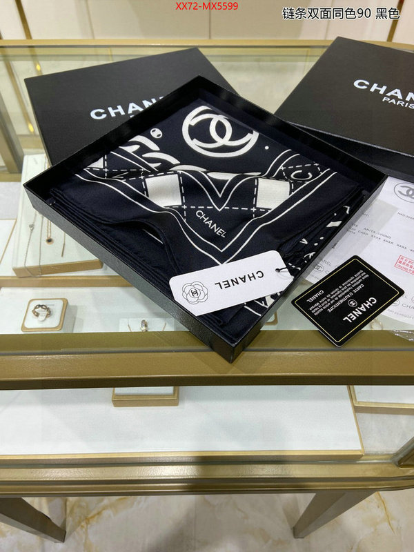 Scarf-Chanel replica for cheap ID: MX5599 $: 72USD