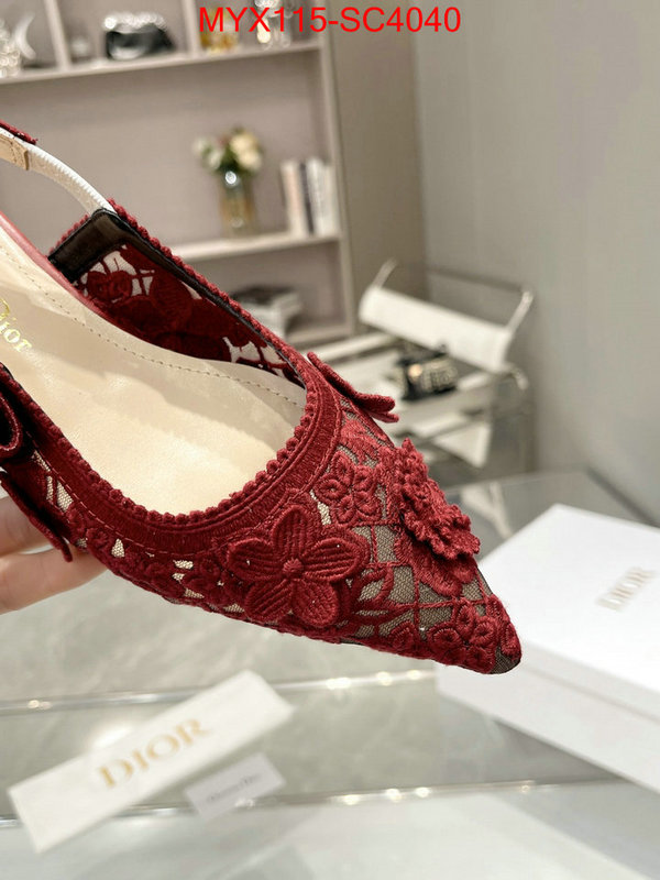 Women Shoes-Dior 2024 replica ID: SC4040 $: 115USD