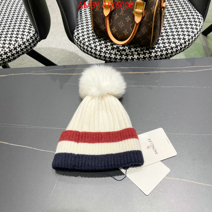 Cap(Hat)-Moncler the highest quality fake ID: HX6006 $: 35USD