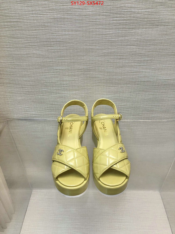 Women Shoes-Chanel online sales ID: SX5472 $: 129USD