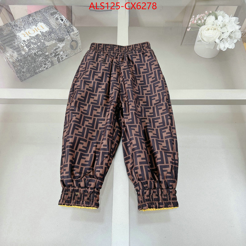 Kids clothing-Fendi sale ID: CX6278 $: 125USD