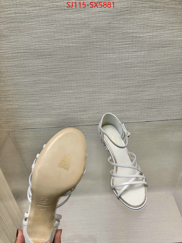 Women Shoes-Chanel replcia cheap ID: SX5881 $: 115USD