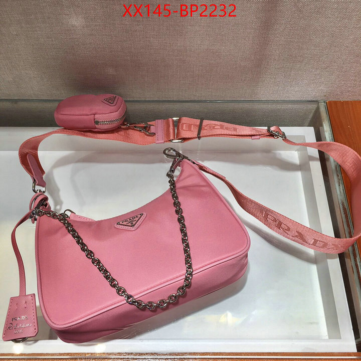 Prada Bags (TOP)-Re-Edition 2005 highest quality replica ID: BP2232 $: 145USD,